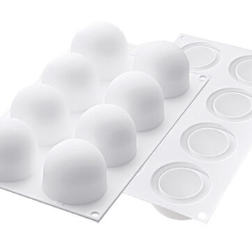 Stampo in silicone Truffles - Tartufi con 8 cavità da Ø 52 h 45 mm