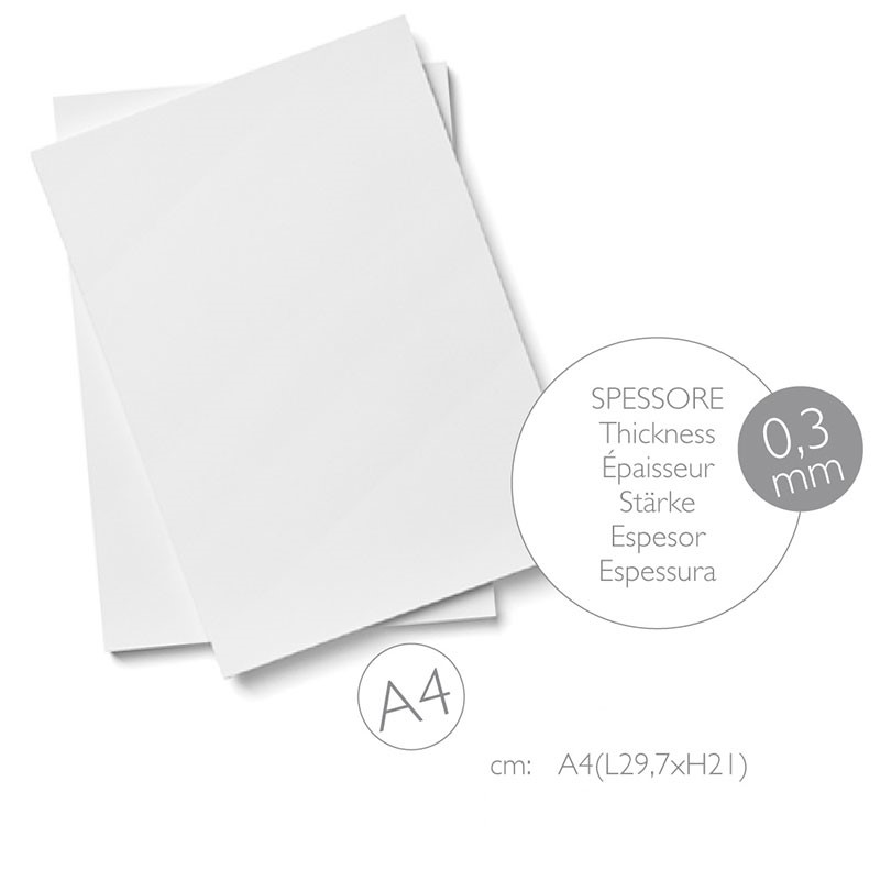 Fogli In Cialda A4 Ostia Sottile 25PZ