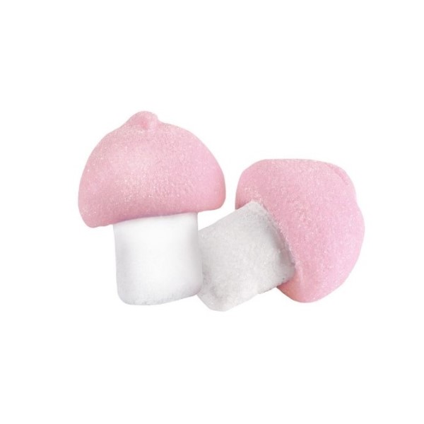 Marshmallow Funghi Bianco-Rosa Bulgari 900g - Cake Love